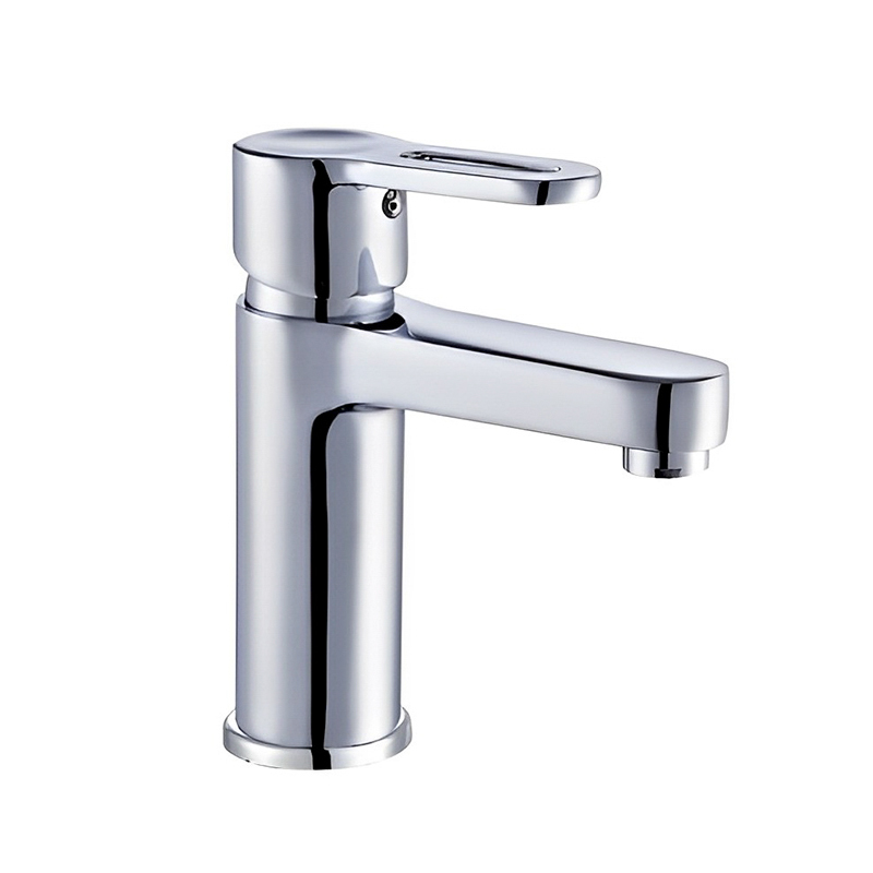 OJ-J1801H Rubinetto per lavabo con interruttore singolo Rubinetto per lavabo in acciaio inossidabile con acqua calda e fredda