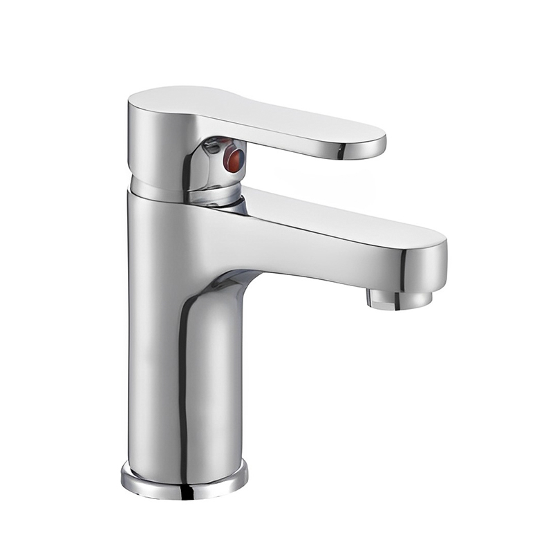 OJ-J2211H Rubinetto per lavabo in ottone cromato con maniglia singola di valore