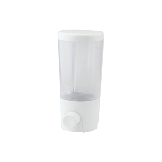 OJ-YL25W Bagno 300ml ABS Bianco Dispenser manuali di sapone liquido Dispenser di sapone liquido fissato al muro per finestre visive